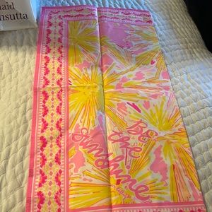 LILLY PULITZER BE THE SUNSHINE SCARF